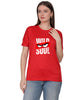 Graphic Print T-Shirt, Cotton, Angry Eyes Design