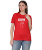 Discipline Graphic Print Cotton T-Shirt, Round Neck, Short Sleeve, Casual Wear